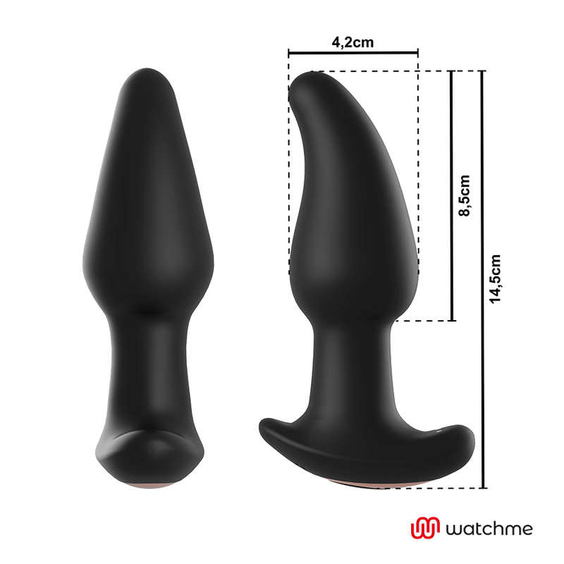 AMADEUS – Plug Vibrant Double Stimulation avec Technologie WATCHME