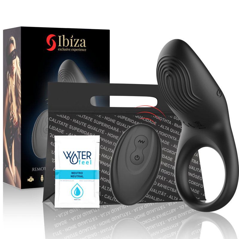 Ibiza™ Ring Full Contact – L’Anneau Vibrant à Télécommande pour un Plaisir Intense