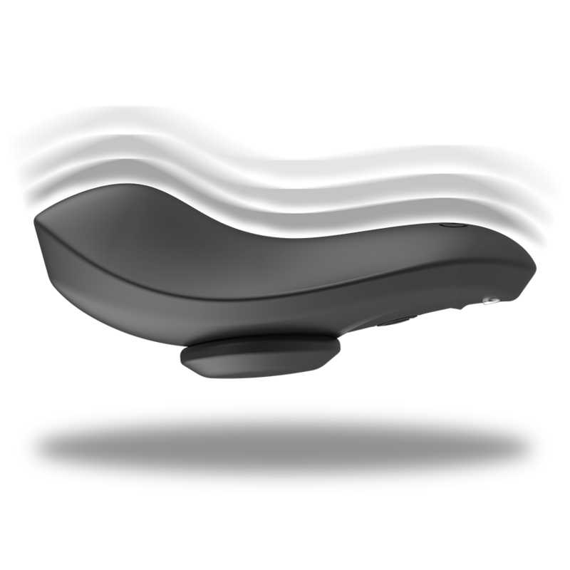 Black&Silver™ Silicone Panty – Stimulation Discrète, Plaisir Intense