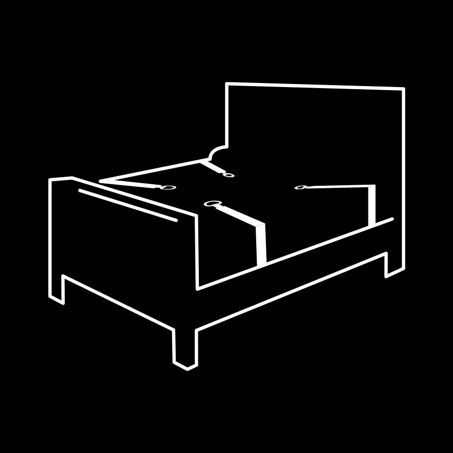 Kit d’Attaches pour Lit – Fetish Submisive
