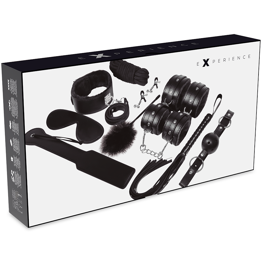 Experience Black Kit – L’Essentiel du Bondage en Un Coffret
