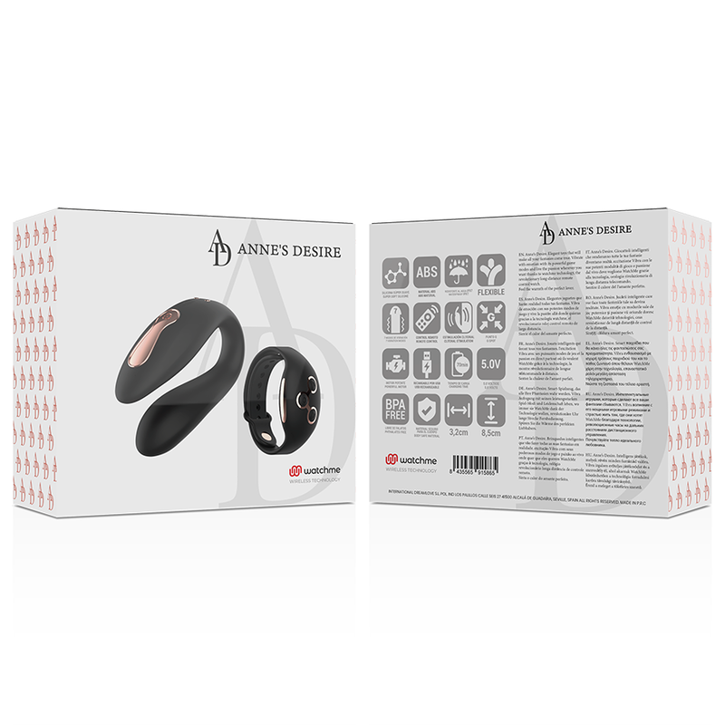 ANNE’S DESIRE DUAL – Le Vibromasseur Connecté pour Couples