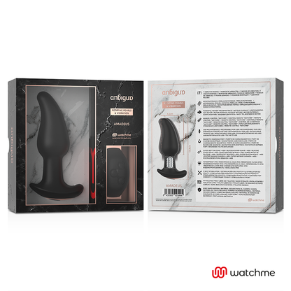 AMADEUS – Plug Vibrant Double Stimulation avec Technologie WATCHME