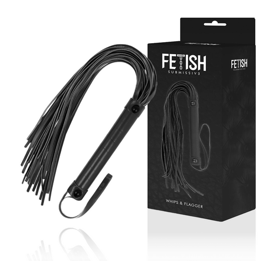 Fouet en Cuir Vegan – Fetish Submisive