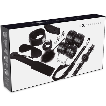 Experience Black Kit – L’Essentiel du Bondage en Un Coffret